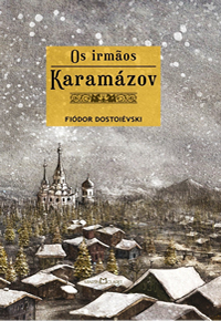 Capa da edição da Martin Claret de Os Irmãos Karamázov