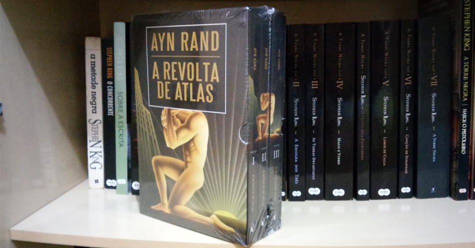 Box A Revolta de Atlas, em três volumes