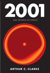 Capa livro 2001 Uma odisseia no espaço, Arthur C Clarke, Aleph