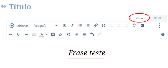 Wordpress font size