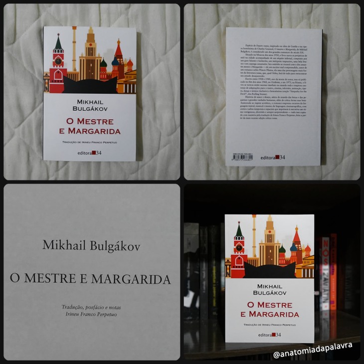 Livro O Mestre E Margarida Bulgákov Editora 34
